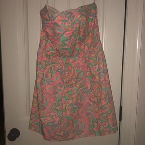 Lilly Pulitzer Chandie Strapless Dress